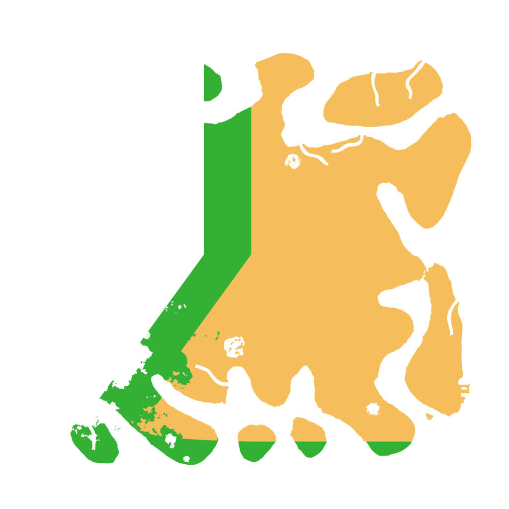 Biome Rust Map: Procedural Map, Size: 3550, Seed: 337213