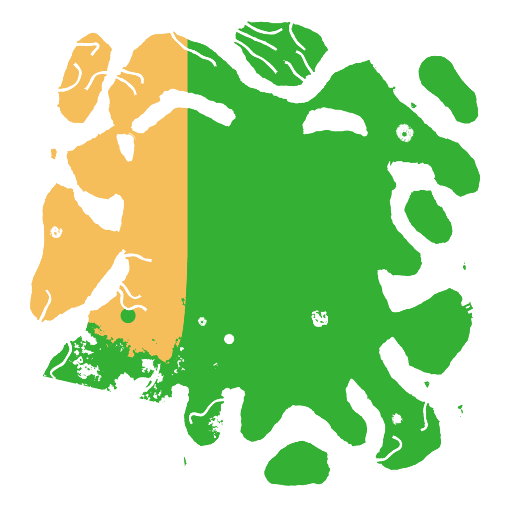 Biome Rust Map: Procedural Map, Size: 4500, Seed: 4400