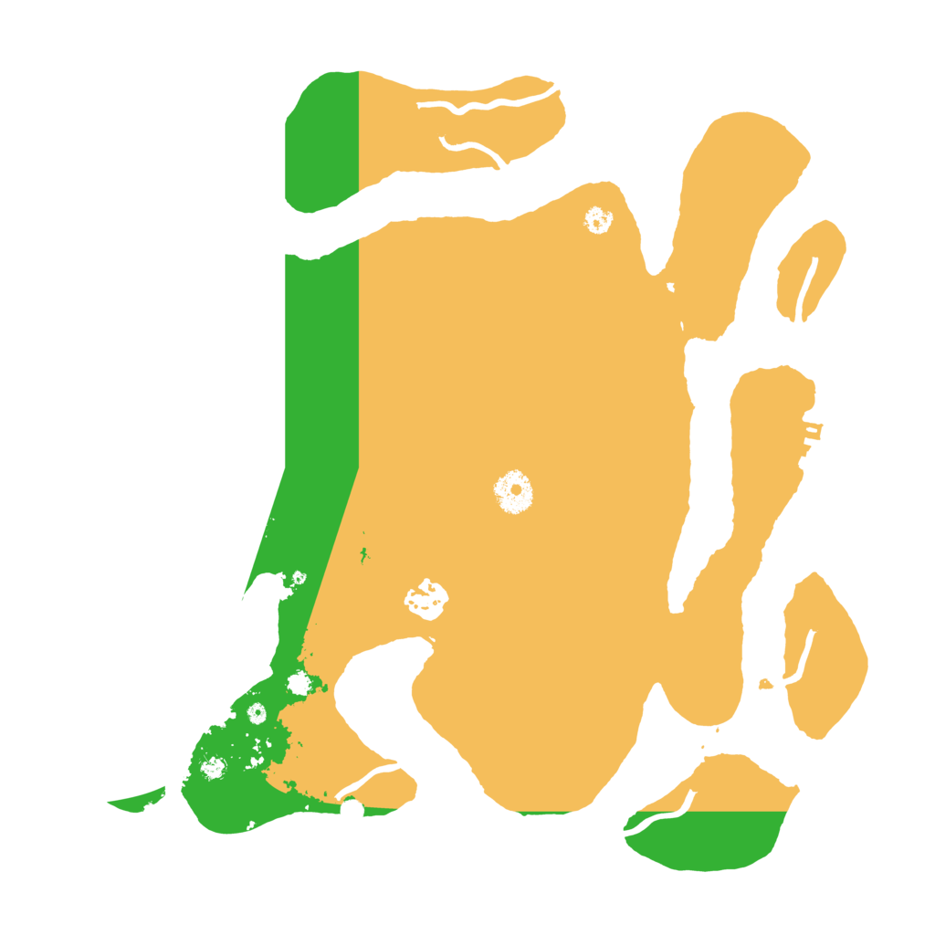 Biome Rust Map: Procedural Map, Size: 3500, Seed: 436417402