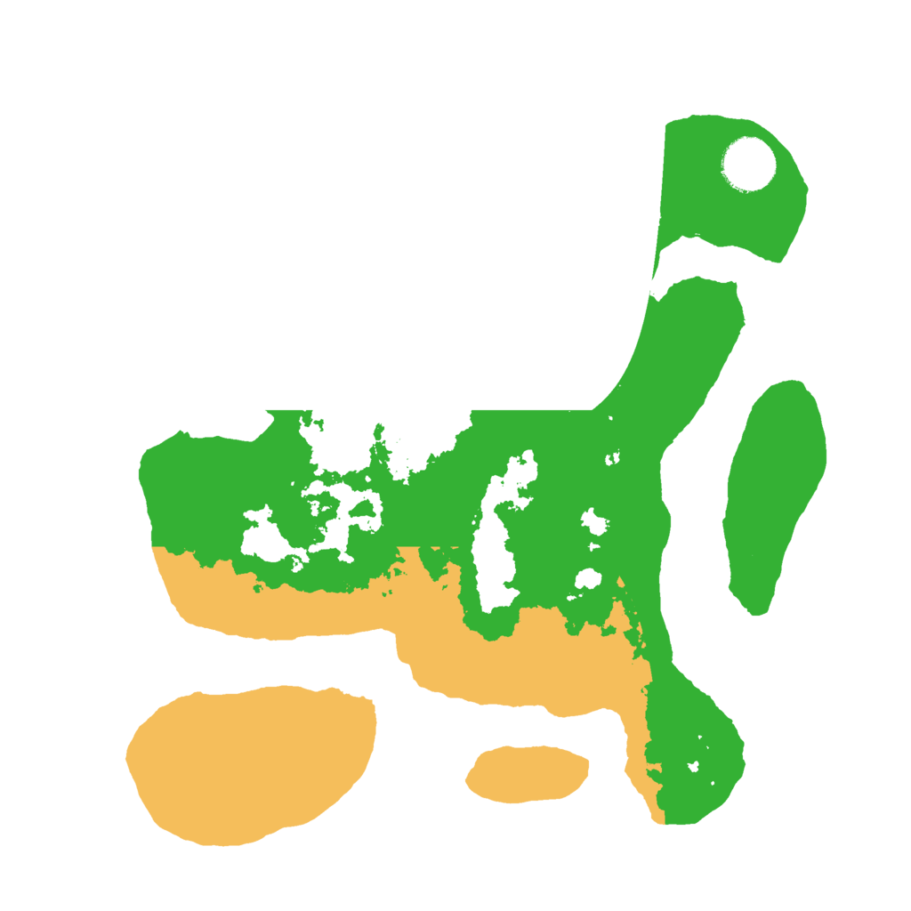 Biome Rust Map: Barren, Size: 3000, Seed: 15