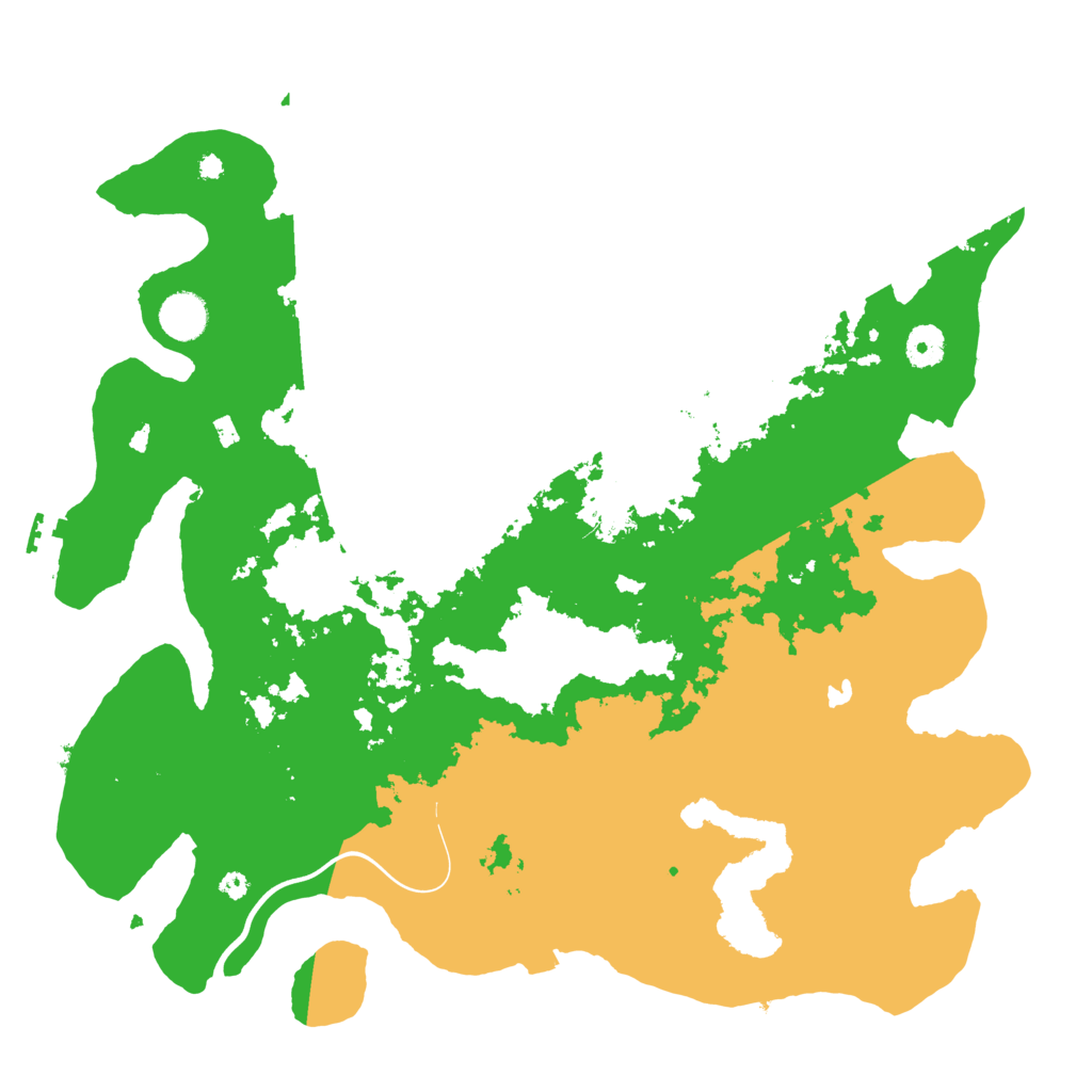 Biome Rust Map: Procedural Map, Size: 4000, Seed: 11585
