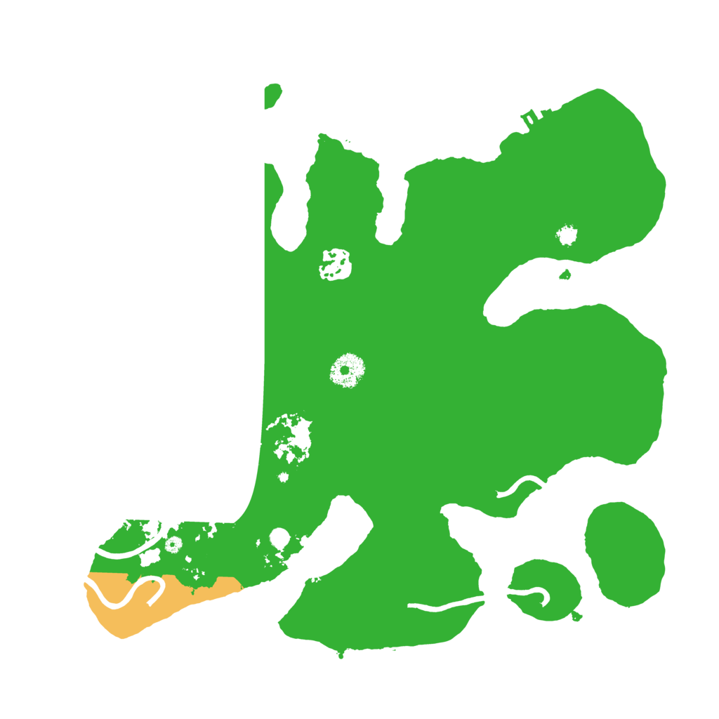 Biome Rust Map: Procedural Map, Size: 3200, Seed: 5500