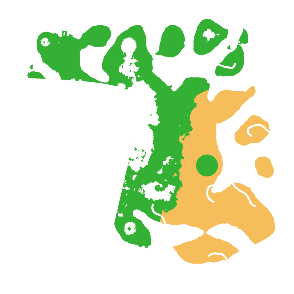 Biome Rust Map: Procedural Map, Size: 3550, Seed: 131350