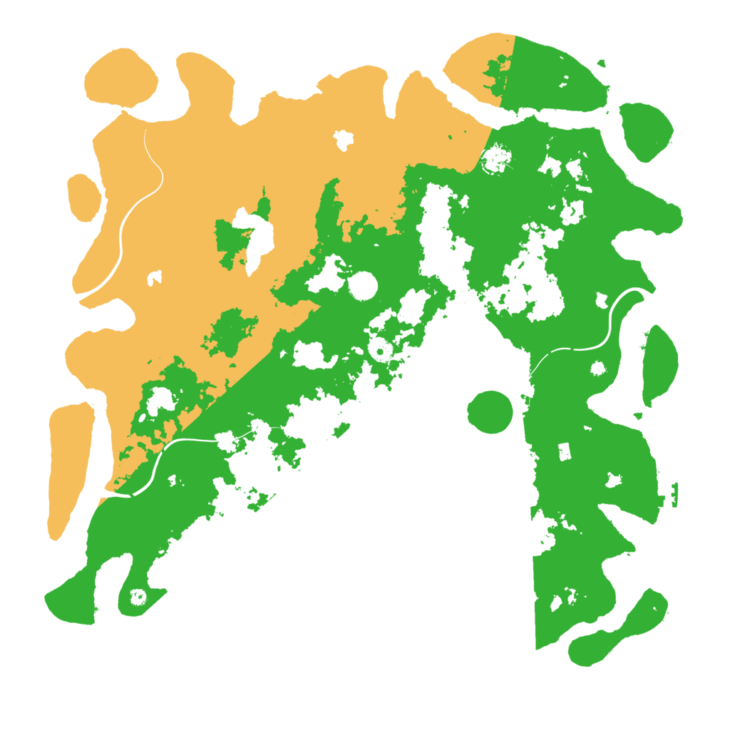 Biome Rust Map: Procedural Map, Size: 4500, Seed: 191705300