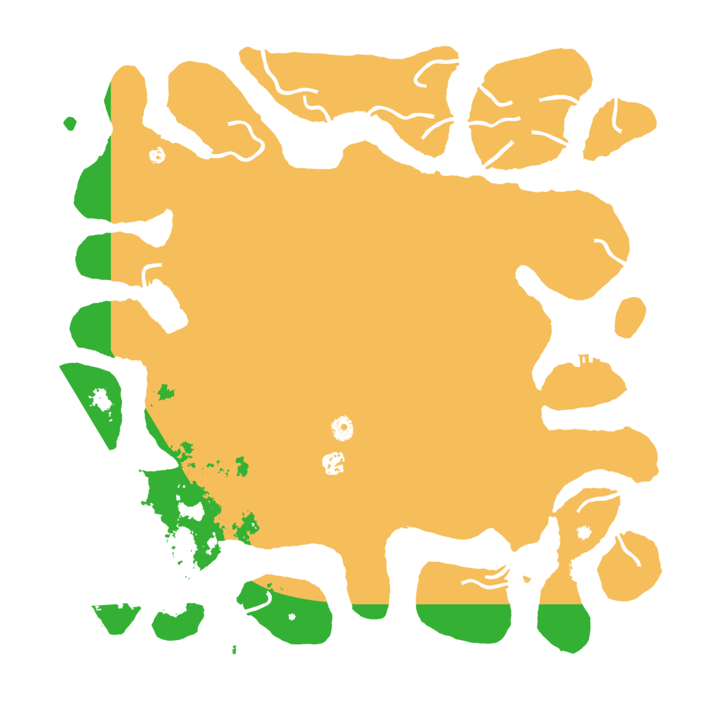 Biome Rust Map: Procedural Map, Size: 4500, Seed: 20211227