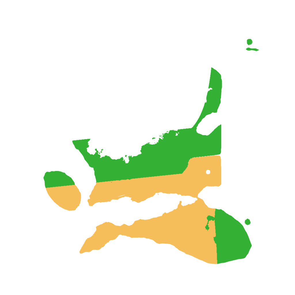 Biome Rust Map: Procedural Map, Size: 2000, Seed: 22