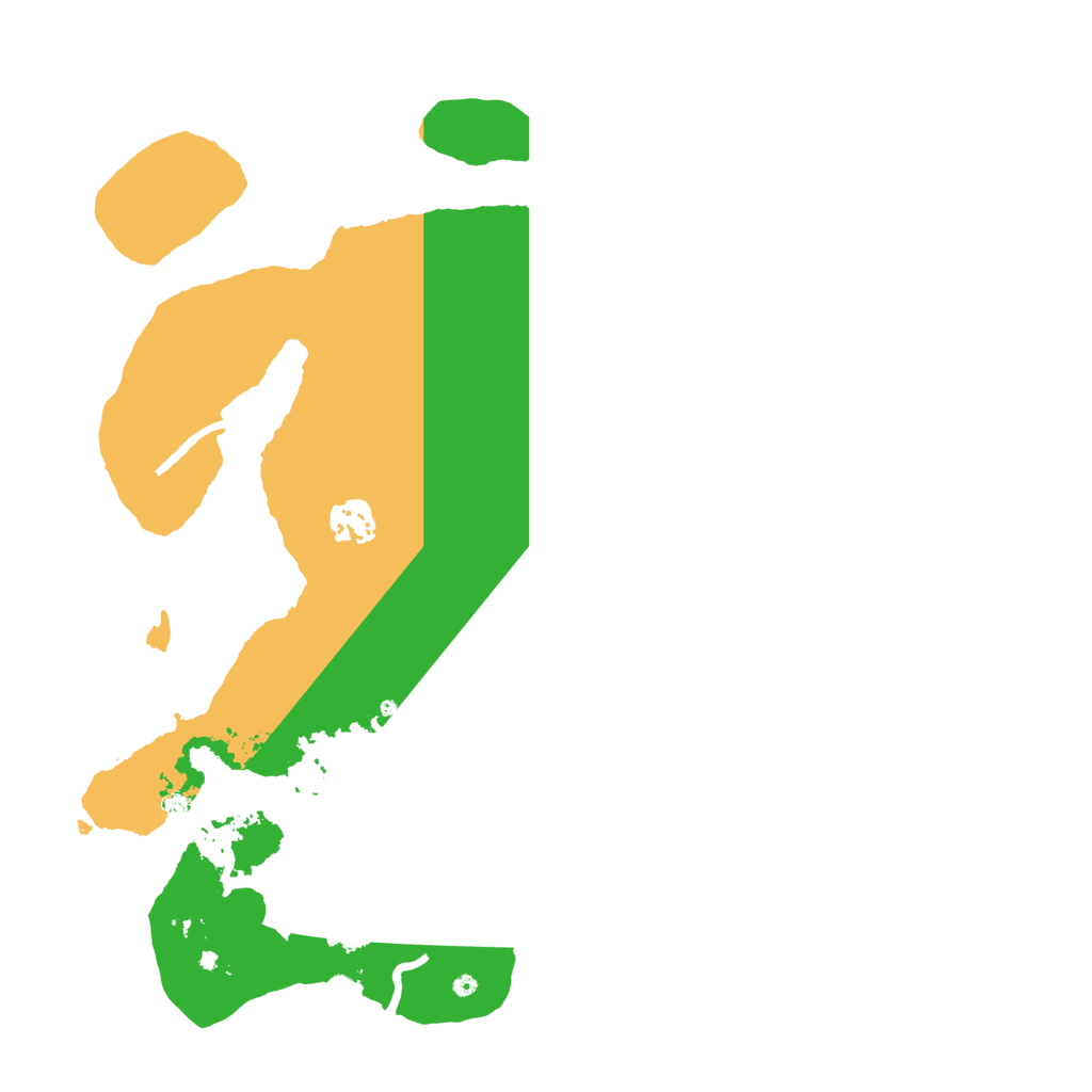 Biome Rust Map: Procedural Map, Size: 3550, Seed: 395049