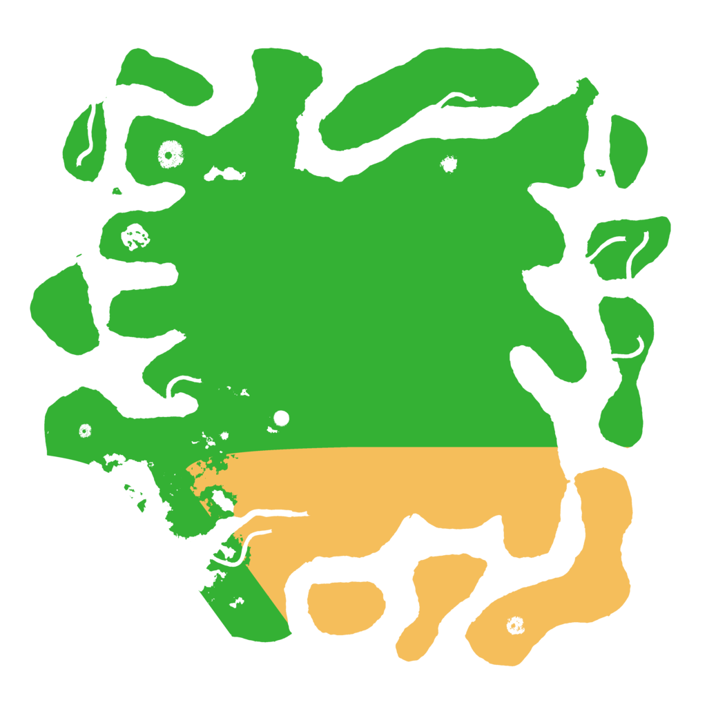 Biome Rust Map: Procedural Map, Size: 4000, Seed: 16228