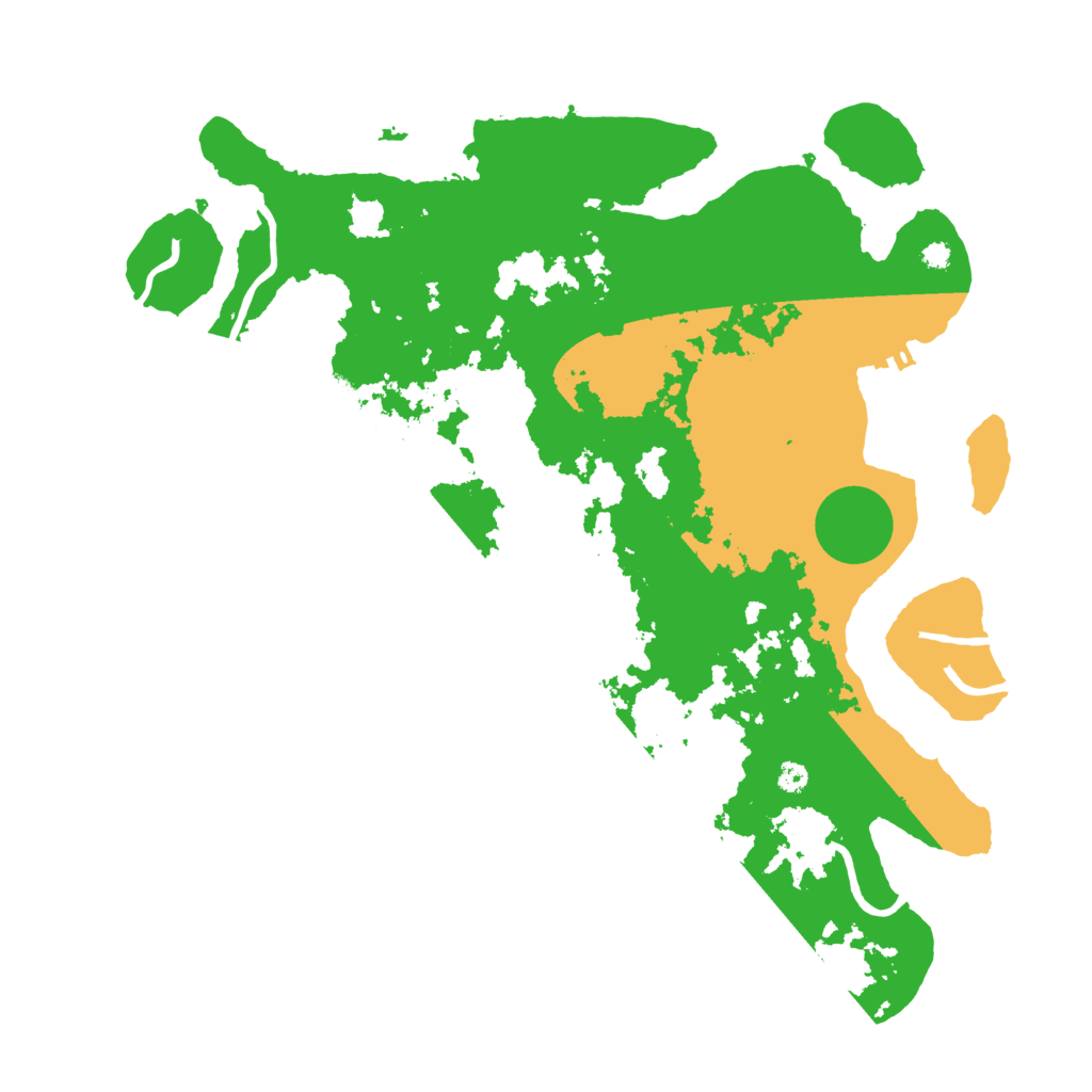 Biome Rust Map: Procedural Map, Size: 3700, Seed: 1202202122