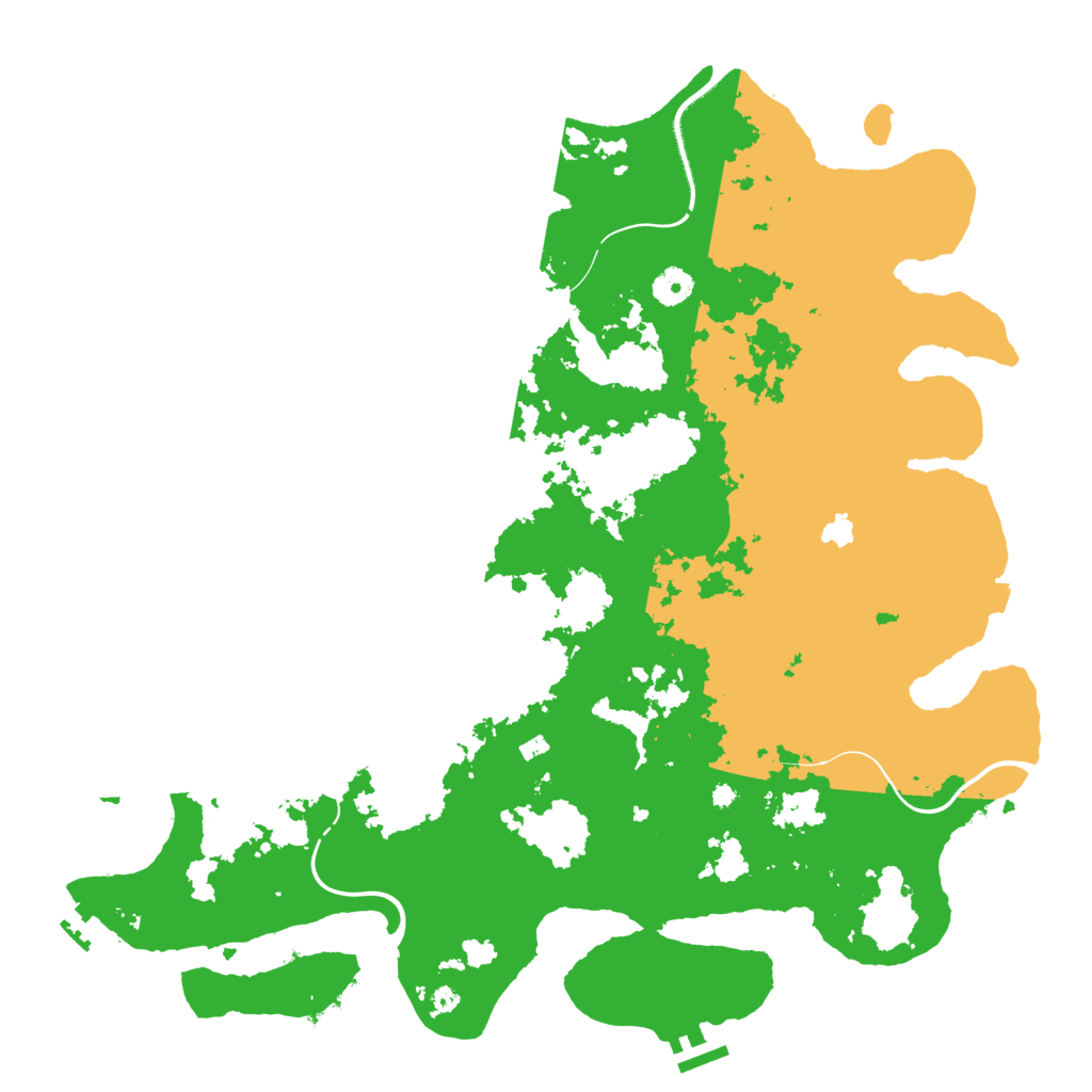 Biome Rust Map: Procedural Map, Size: 4250, Seed: 722241