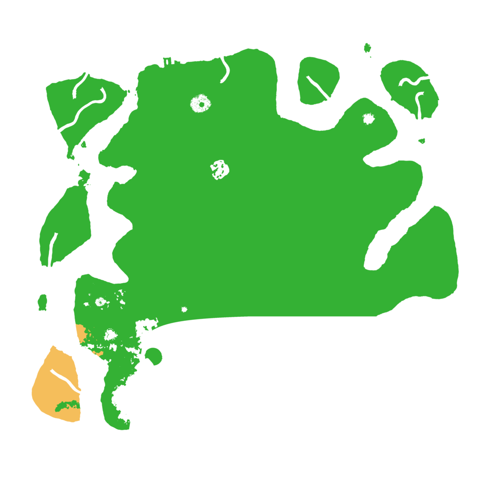 Biome Rust Map: Procedural Map, Size: 4000, Seed: 130771