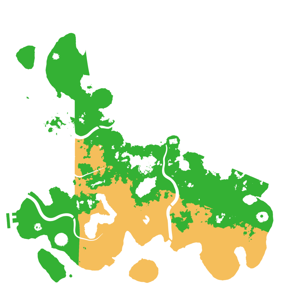 Biome Rust Map: Procedural Map, Size: 4000, Seed: 21995
