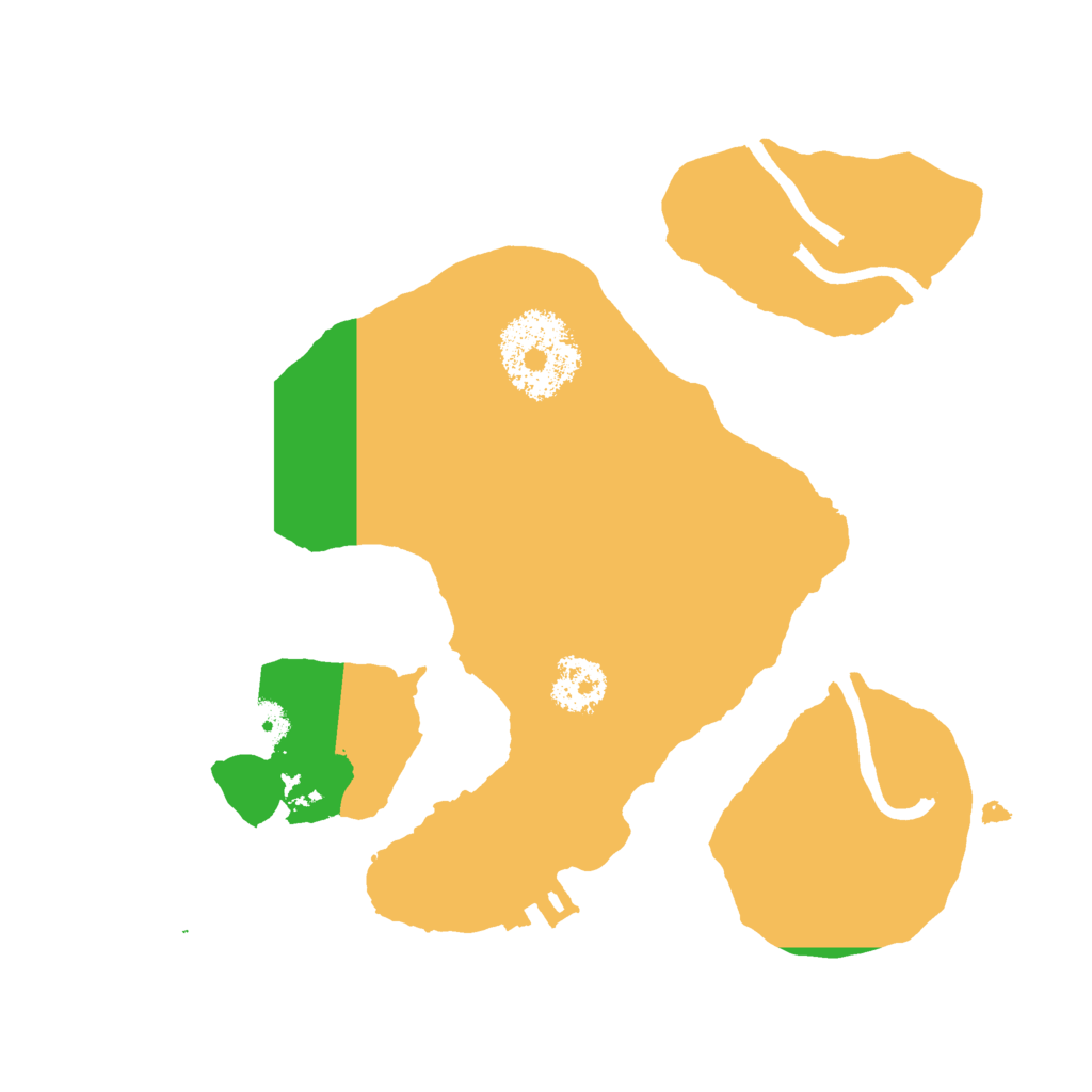 Biome Rust Map: Procedural Map, Size: 2000, Seed: 956600142