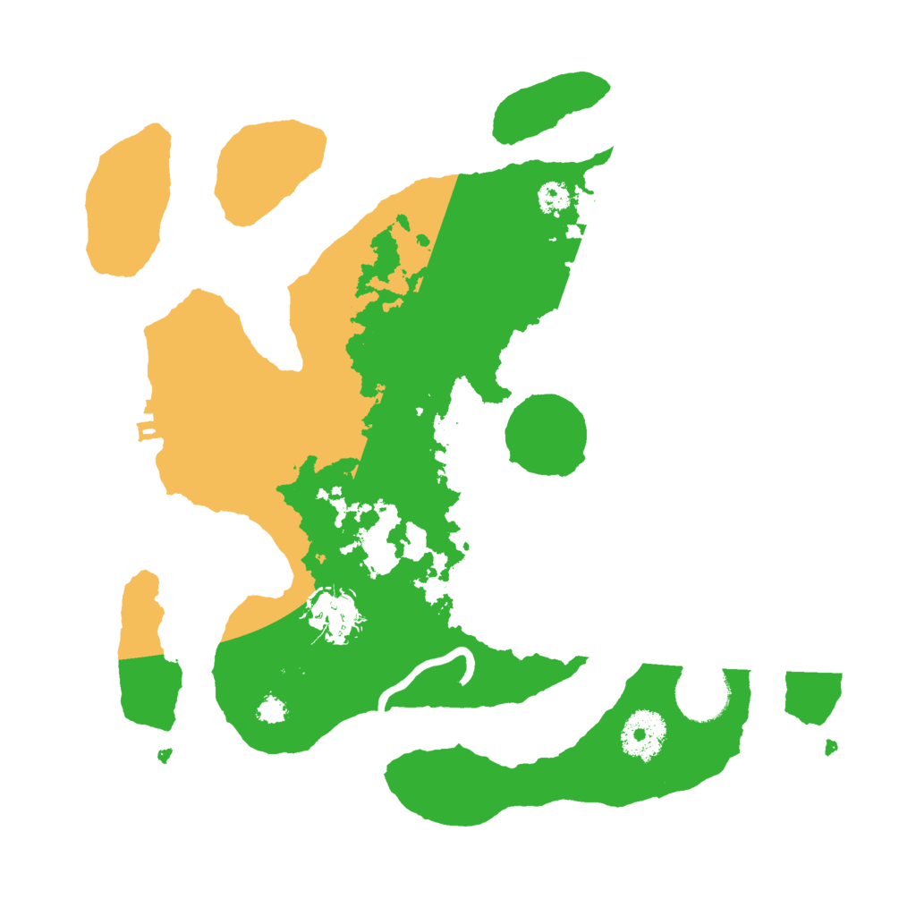 Biome Rust Map: Procedural Map, Size: 3000, Seed: 922759