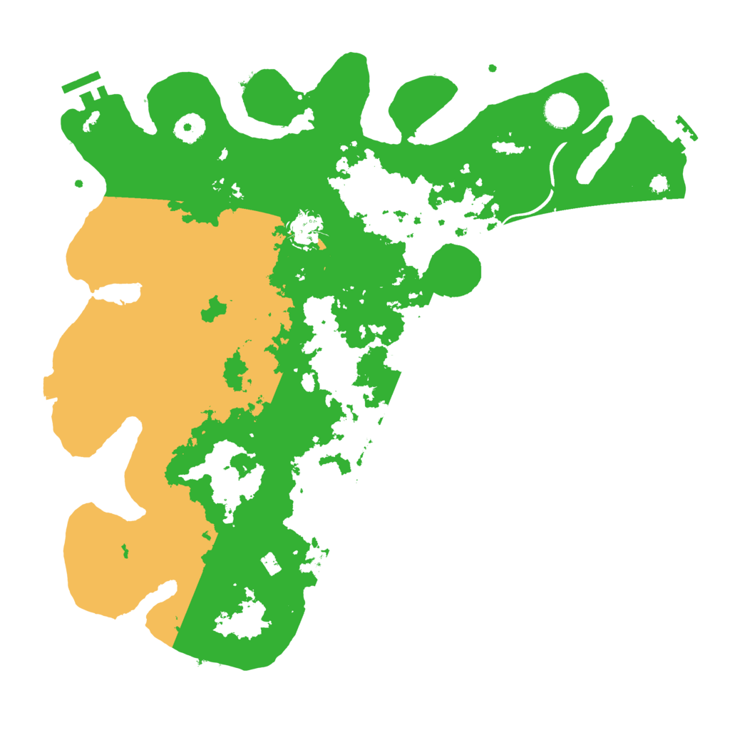 Biome Rust Map: Procedural Map, Size: 3700, Seed: 1969196508