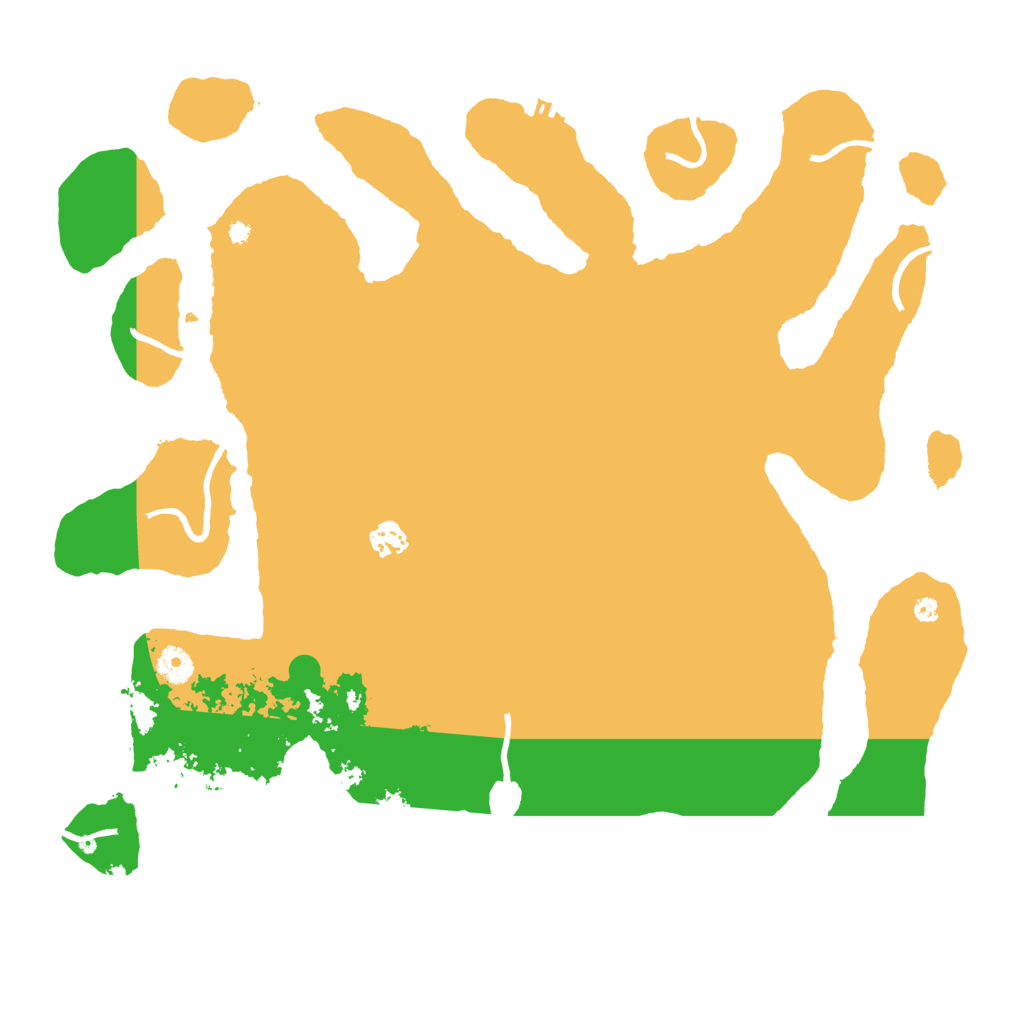 Biome Rust Map: Procedural Map, Size: 4250, Seed: 23440