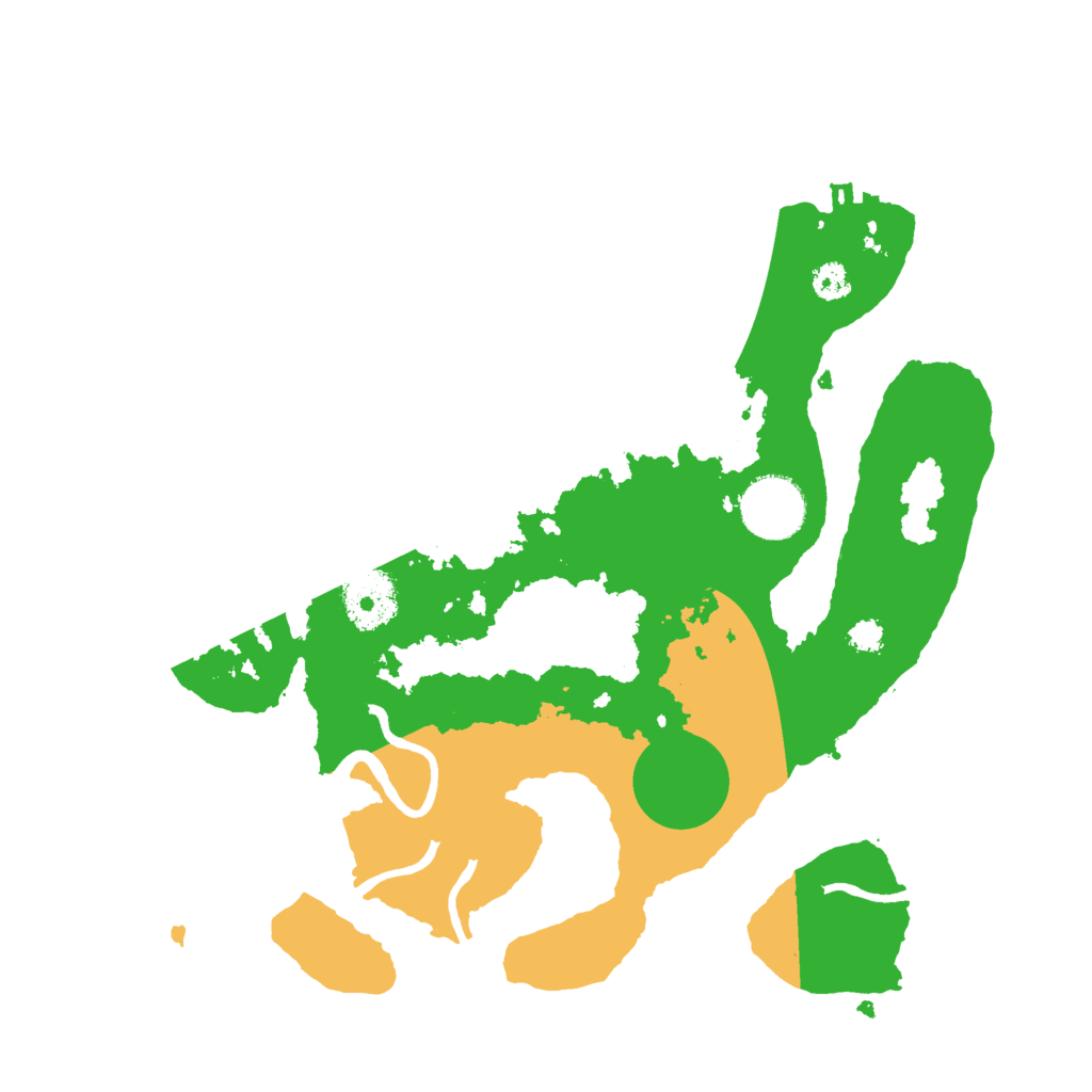 Biome Rust Map: Procedural Map, Size: 3000, Seed: 295727