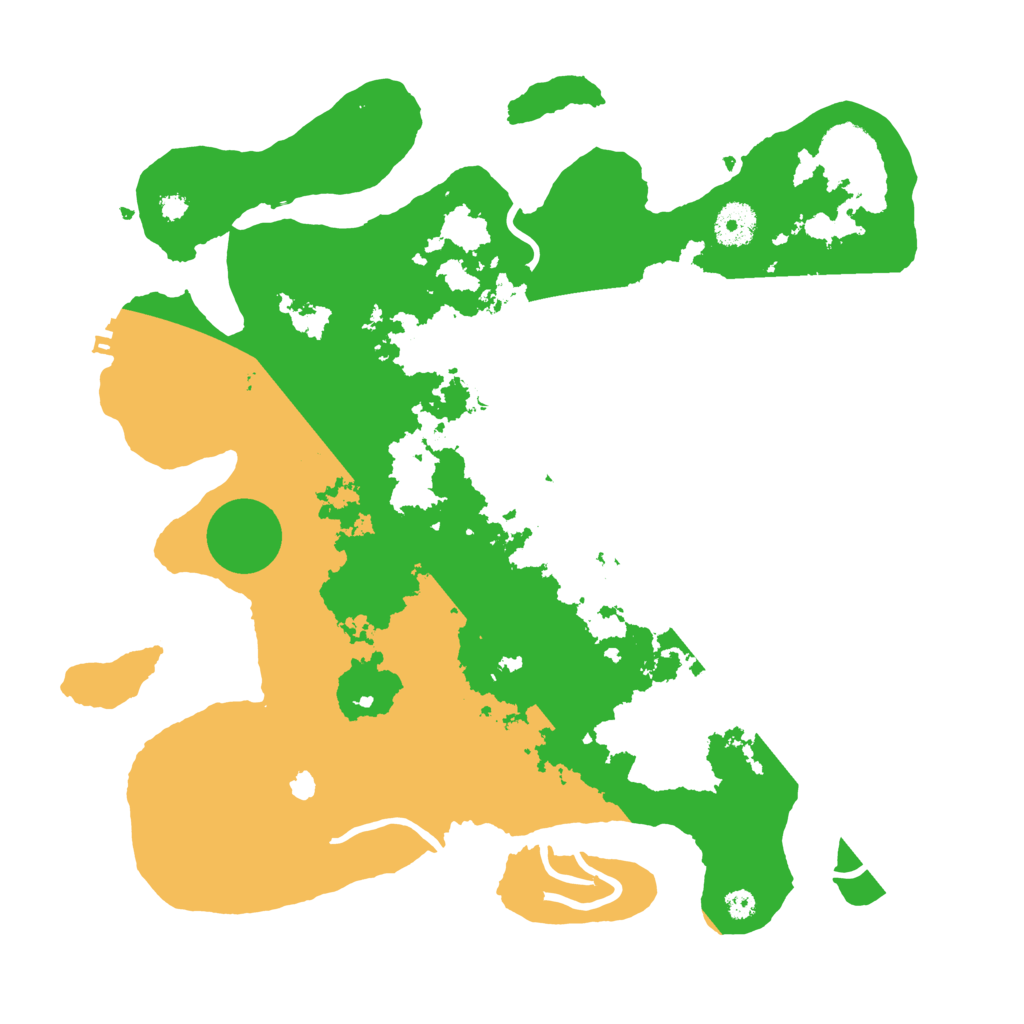 Biome Rust Map: Procedural Map, Size: 3600, Seed: 1337