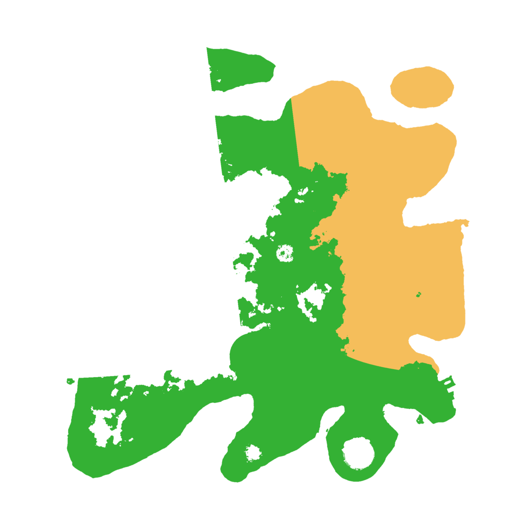 Biome Rust Map: Procedural Map, Size: 3000, Seed: 353051