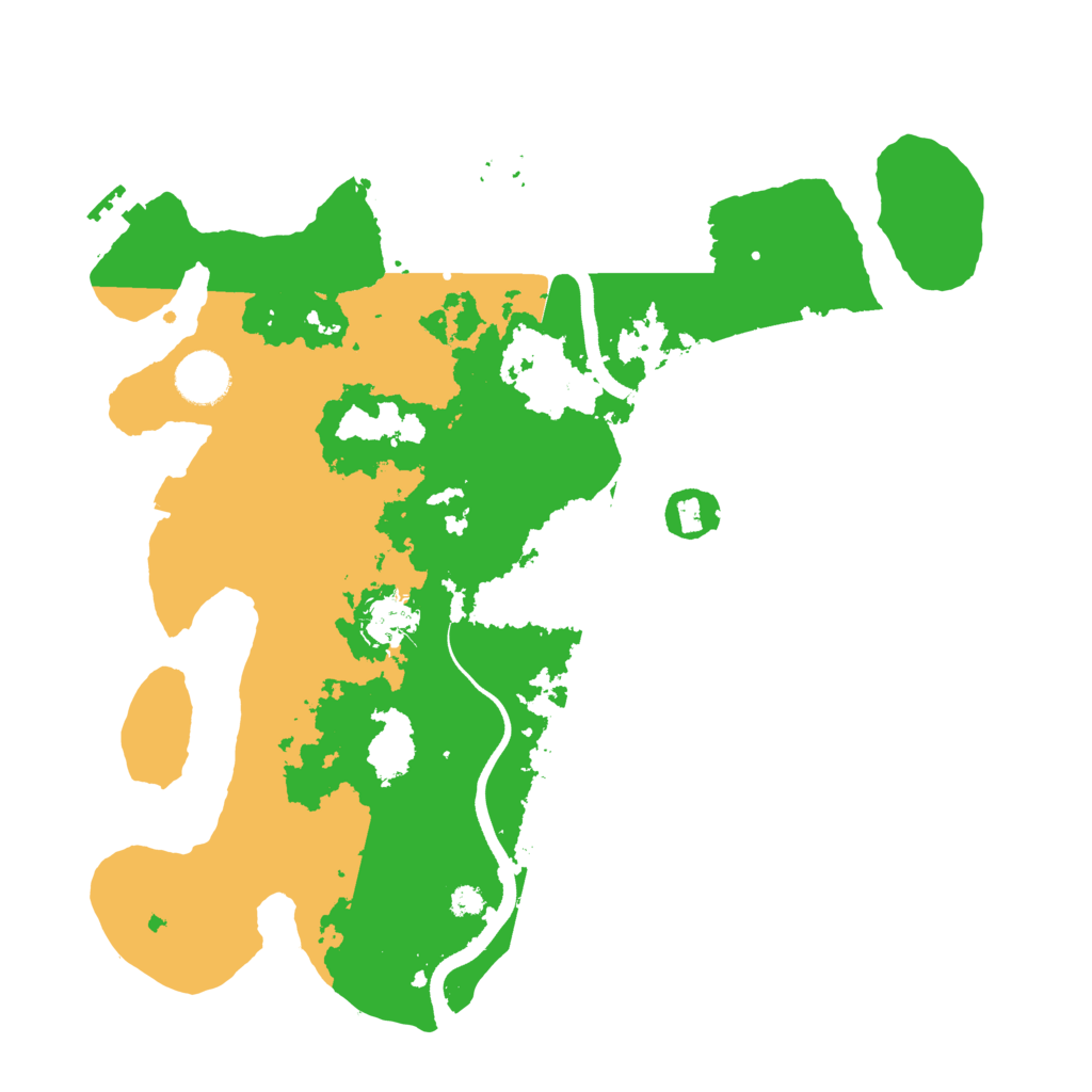 Biome Rust Map: Procedural Map, Size: 3550, Seed: 747892