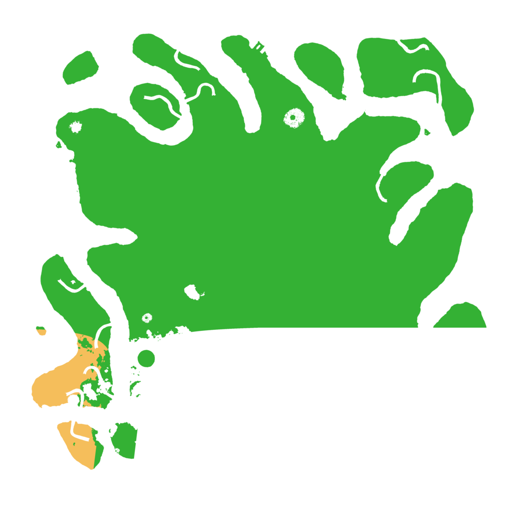 Biome Rust Map: Procedural Map, Size: 4000, Seed: 3684