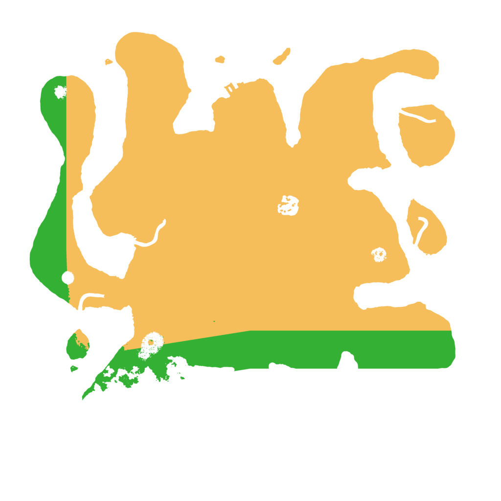 Biome Rust Map: Procedural Map, Size: 3550, Seed: 294829