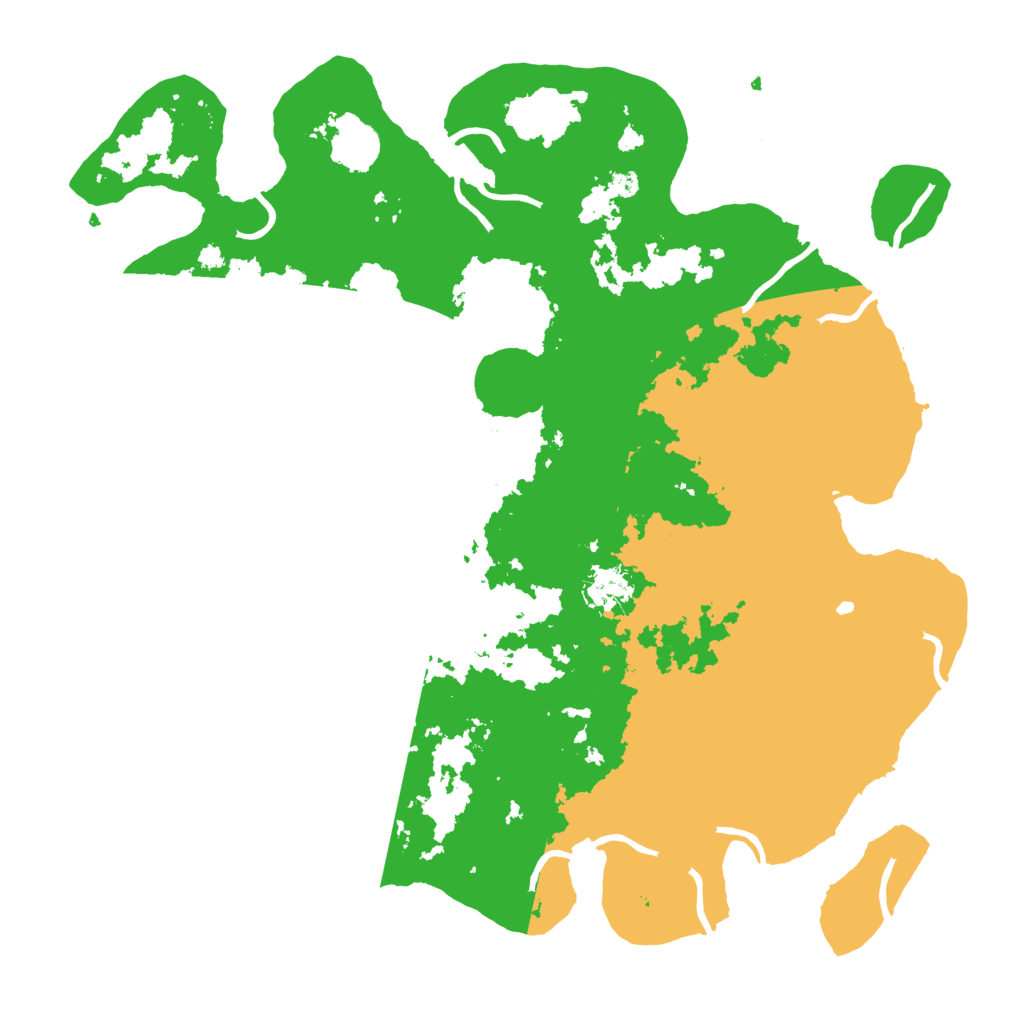 Biome Rust Map: Procedural Map, Size: 3950, Seed: 1624190187