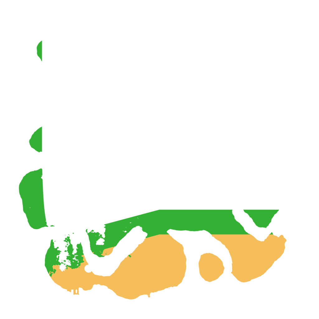 Biome Rust Map: Procedural Map, Size: 3550, Seed: 813944