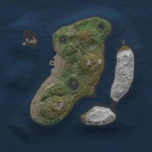 Thumbnail Rust Map: Procedural Map, Size: 2000, Seed: 23, 7 Monuments