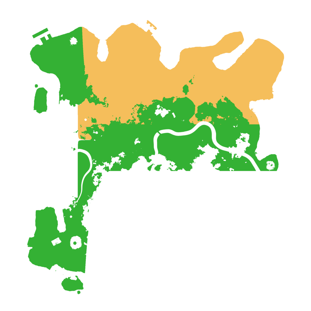 Biome Rust Map: Procedural Map, Size: 3750, Seed: 30567