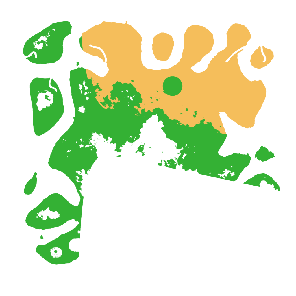 Biome Rust Map: Procedural Map, Size: 4000, Seed: 176465