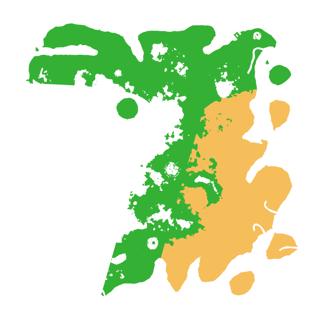 Biome Rust Map: Procedural Map, Size: 4000, Seed: 27