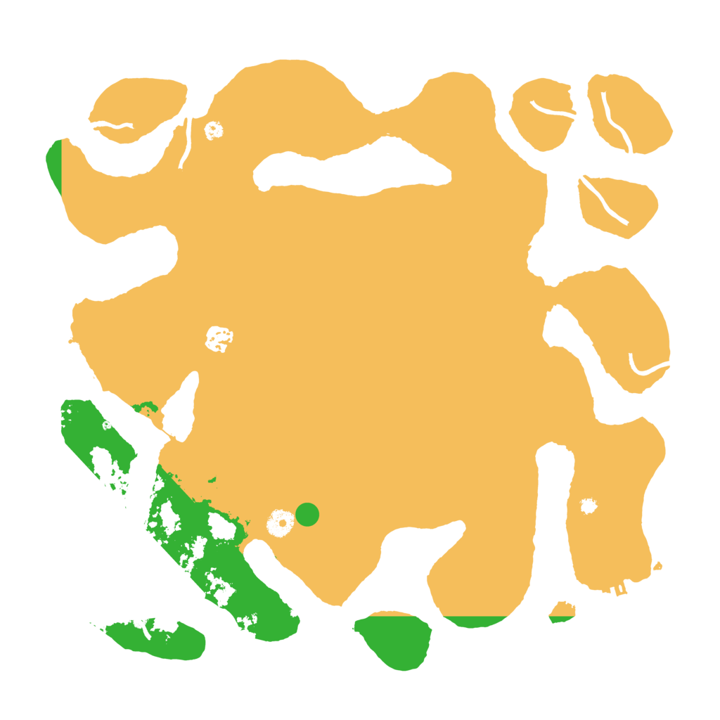 Biome Rust Map: Procedural Map, Size: 4000, Seed: 1924
