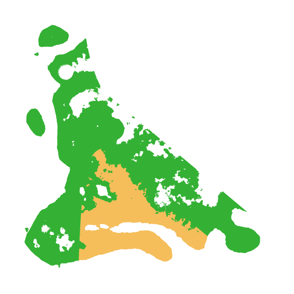 Biome Rust Map: Procedural Map, Size: 3500, Seed: 1670765153