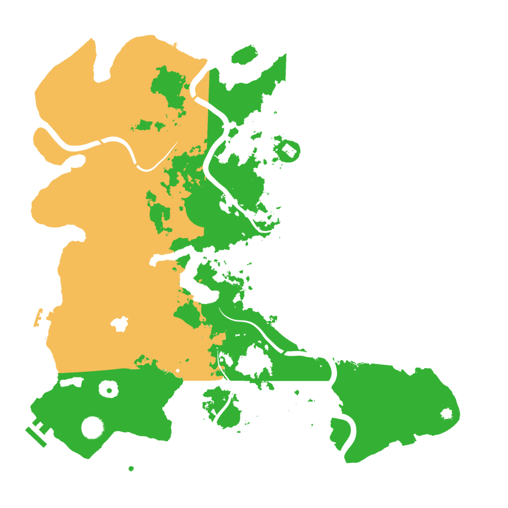 Biome Rust Map: Procedural Map, Size: 4000, Seed: 168963819