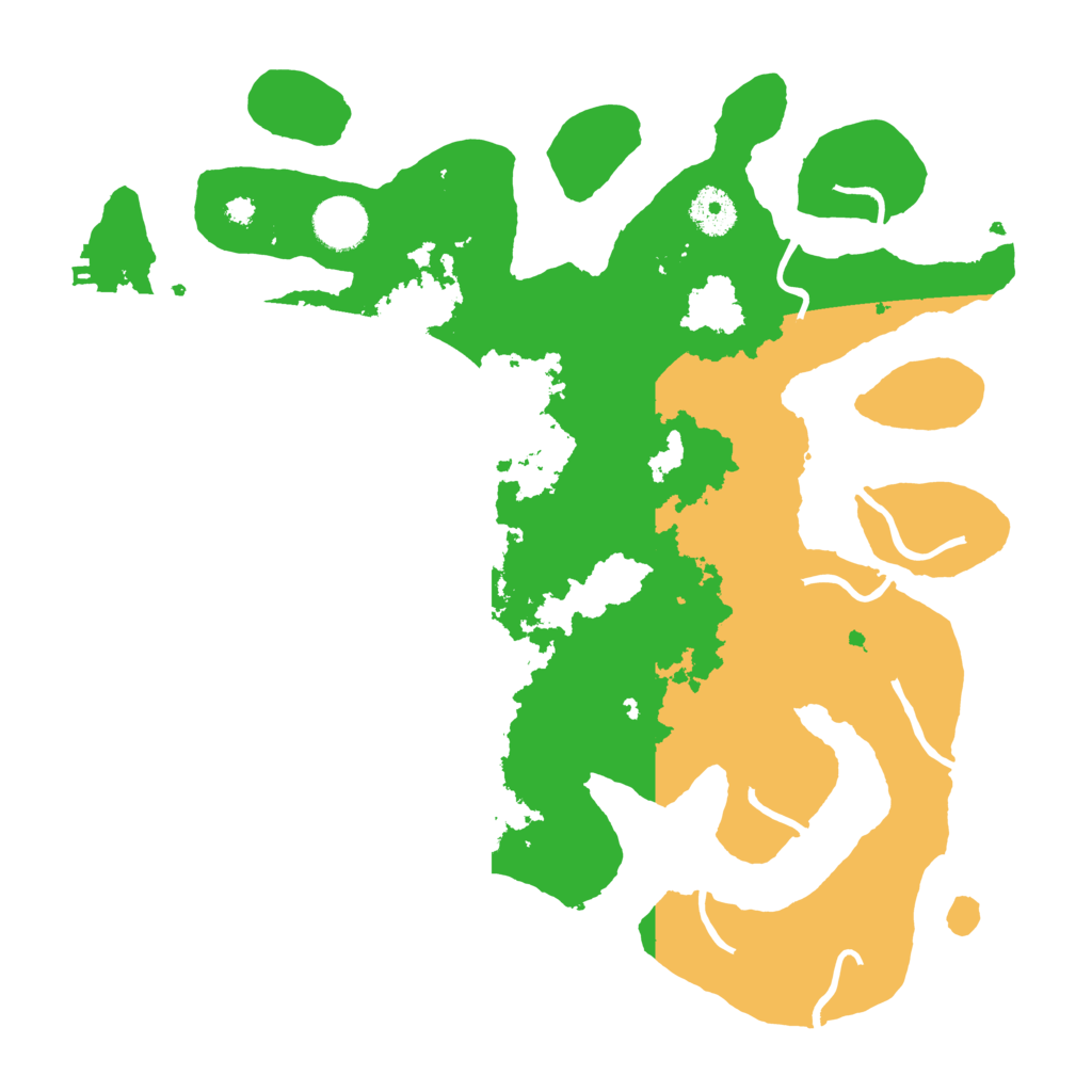 Biome Rust Map: Procedural Map, Size: 3550, Seed: 376819