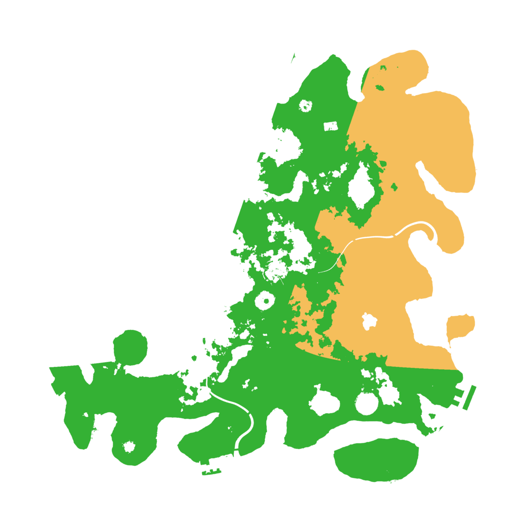 Biome Rust Map: Procedural Map, Size: 4000, Seed: 183478174