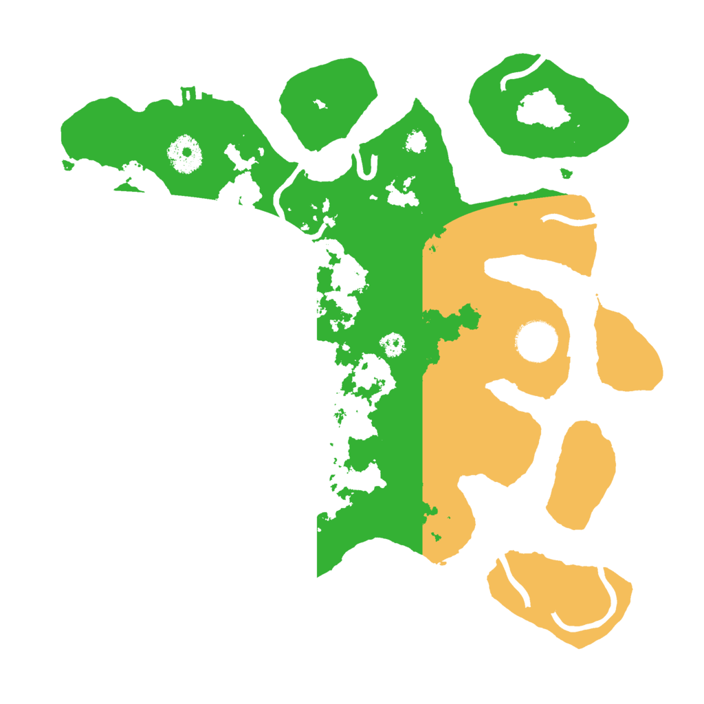 Biome Rust Map: Procedural Map, Size: 3000, Seed: 376819