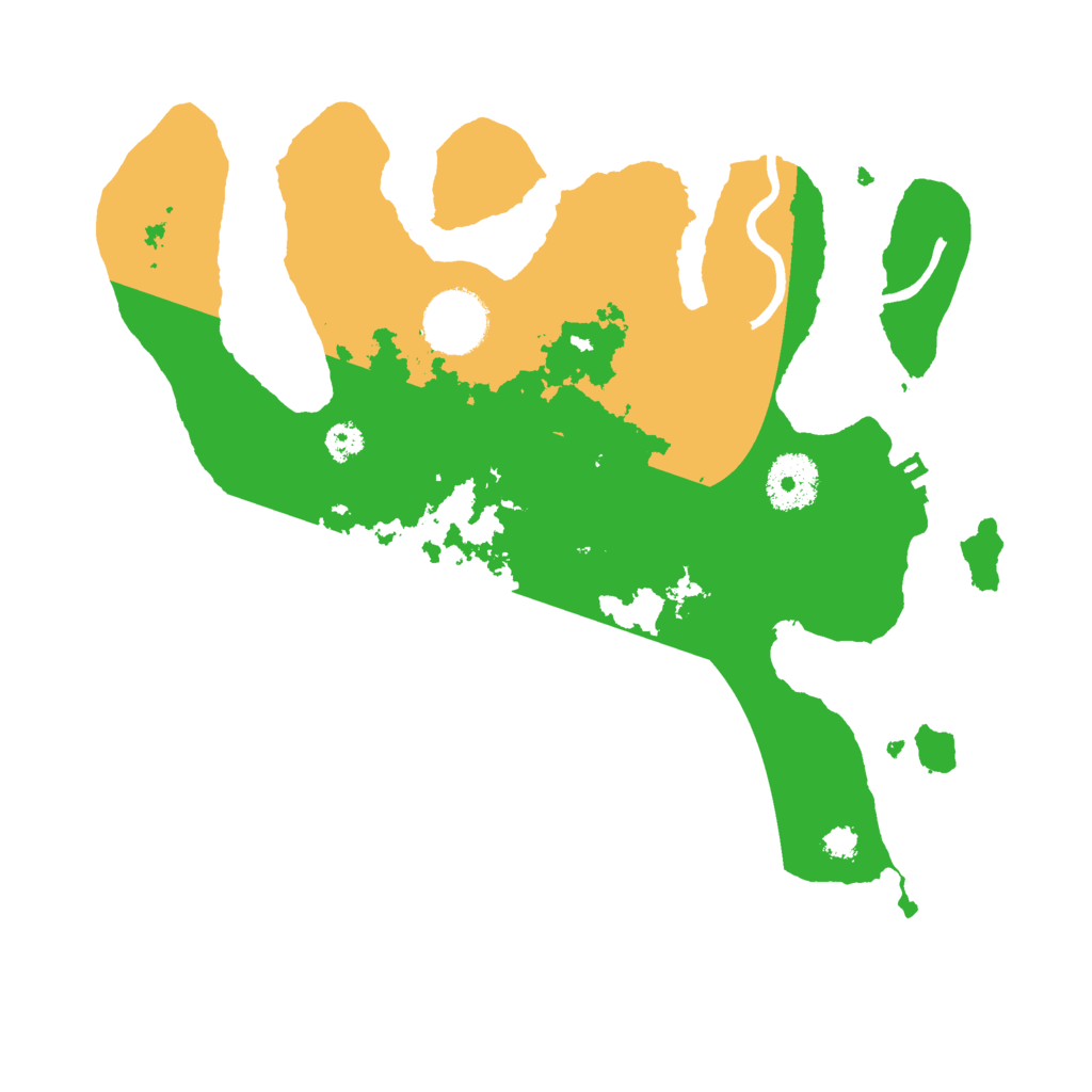 Biome Rust Map: Procedural Map, Size: 3000, Seed: 5285