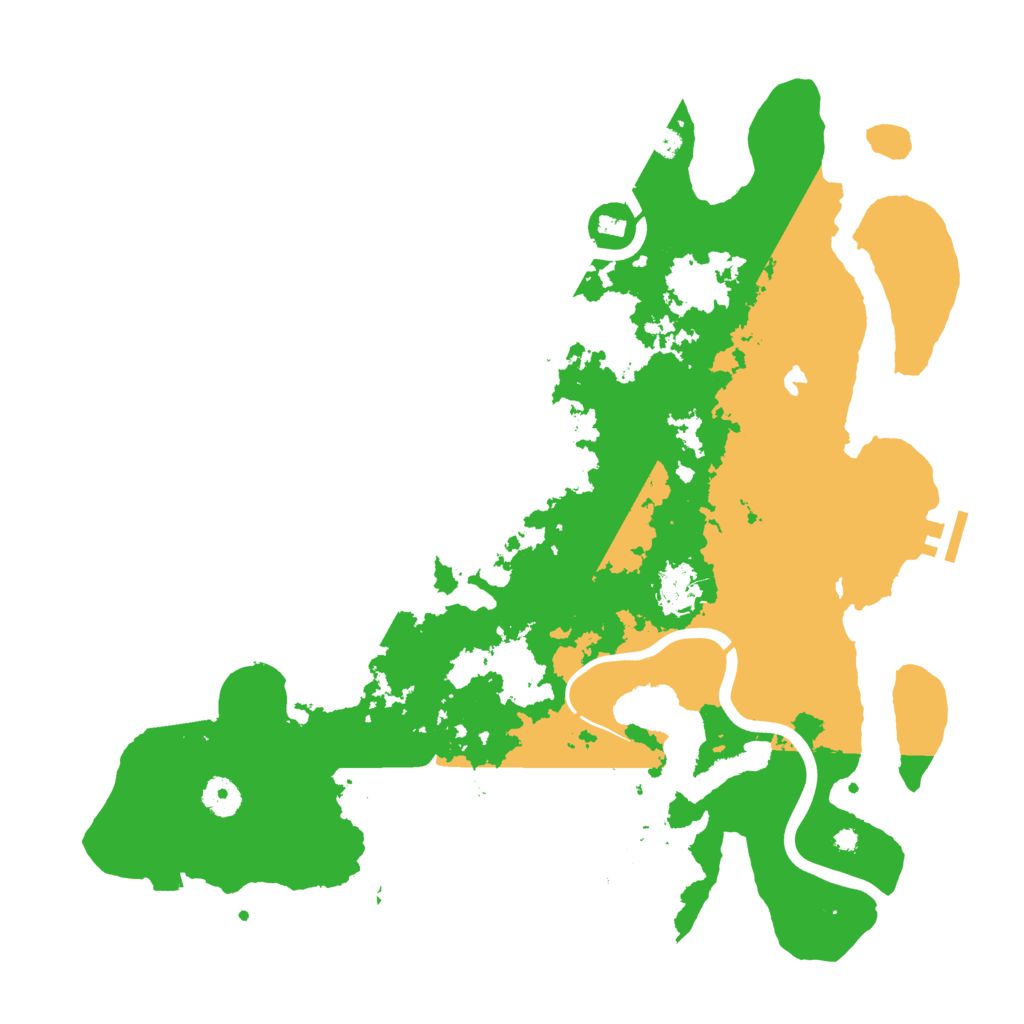 Biome Rust Map: Procedural Map, Size: 4000, Seed: 71283