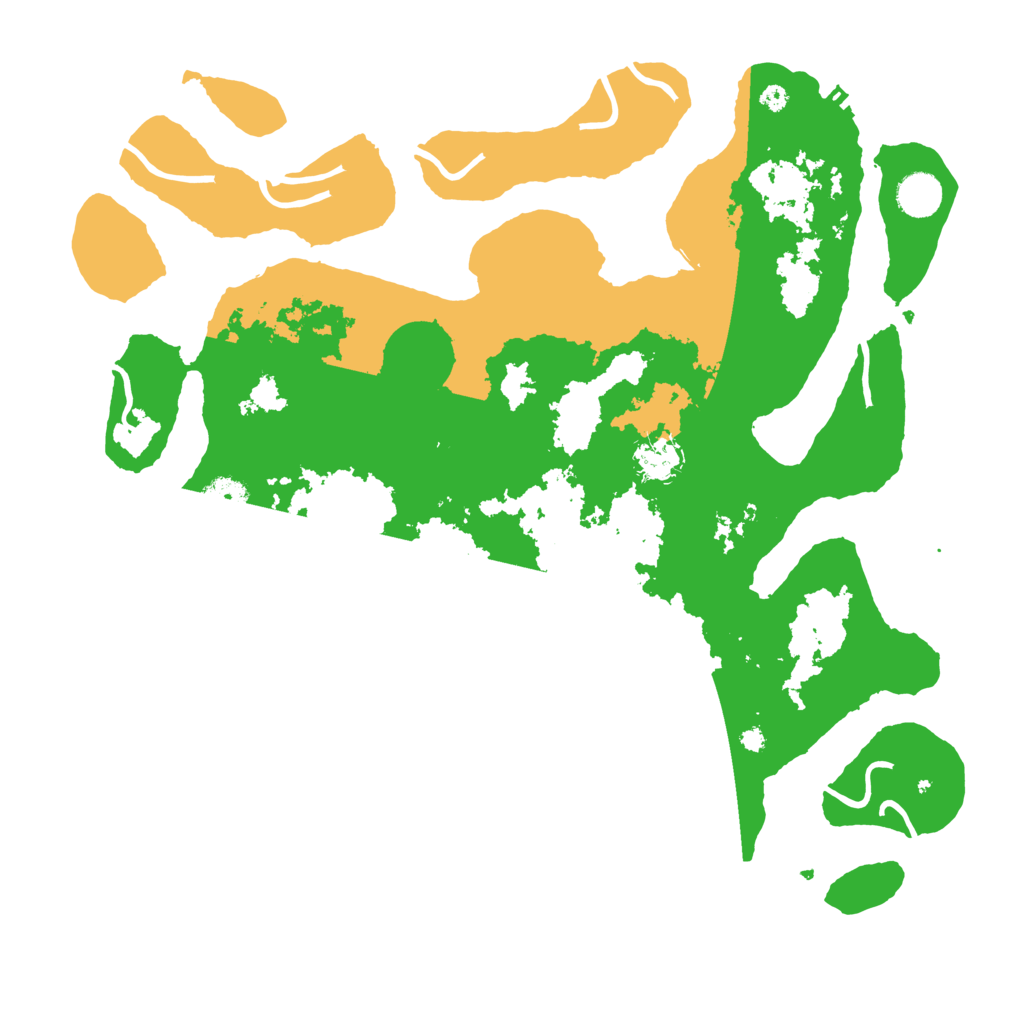 Biome Rust Map: Procedural Map, Size: 4000, Seed: 473621