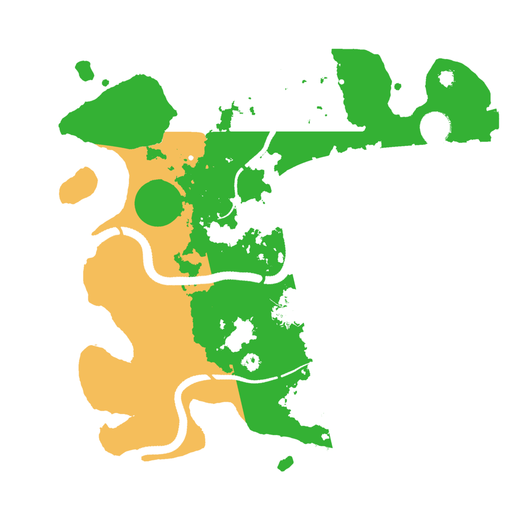 Biome Rust Map: Procedural Map, Size: 3000, Seed: 704440