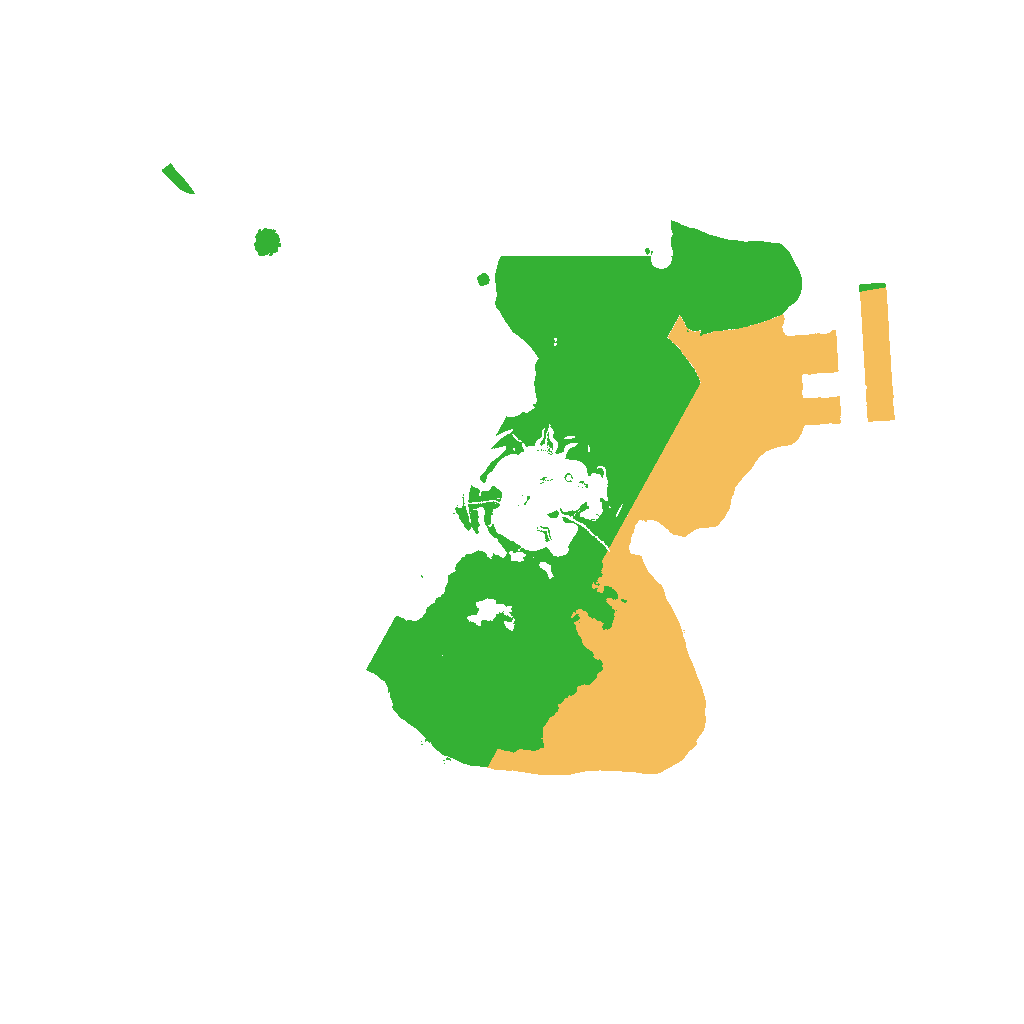 Biome Rust Map: Procedural Map, Size: 1500, Seed: 10293