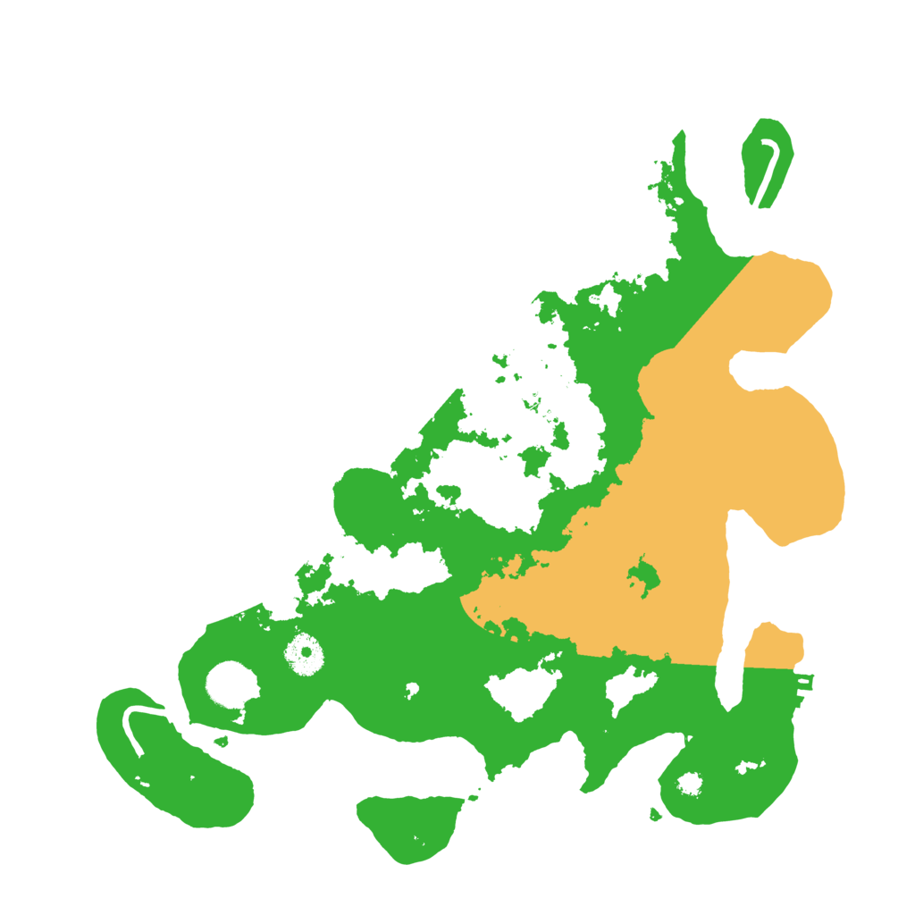 Biome Rust Map: Procedural Map, Size: 3500, Seed: 683711637