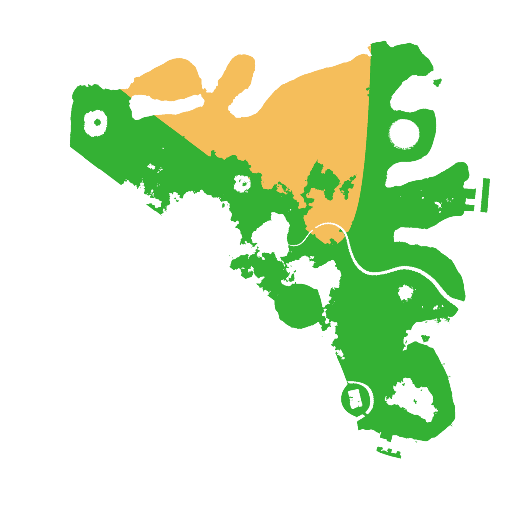 Biome Rust Map: Procedural Map, Size: 3000, Seed: 940317