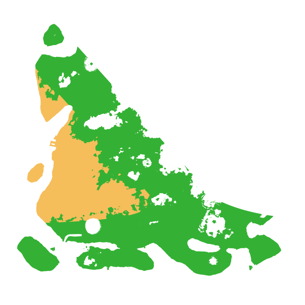 Biome Rust Map: Procedural Map, Size: 3500, Seed: 1623103