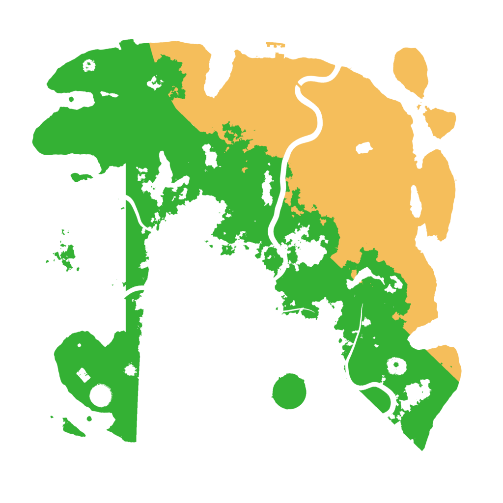 Biome Rust Map: Procedural Map, Size: 4000, Seed: 713582