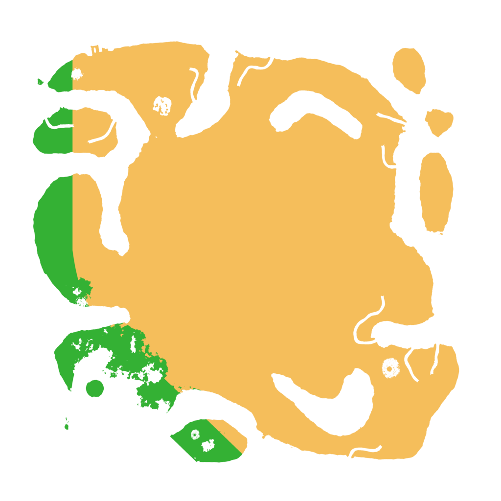 Biome Rust Map: Procedural Map, Size: 4000, Seed: 713582