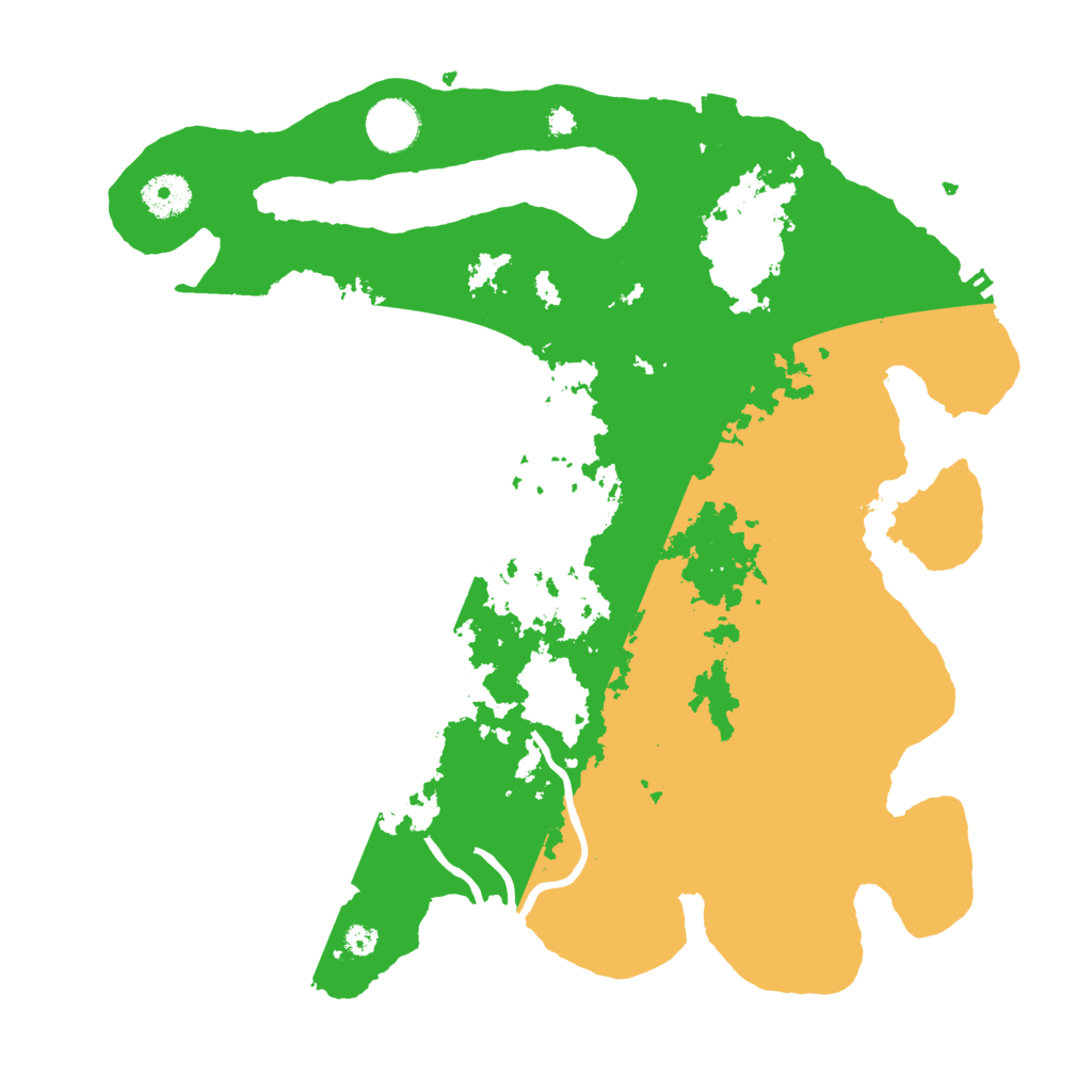 Biome Rust Map: Procedural Map, Size: 3600, Seed: 649786360