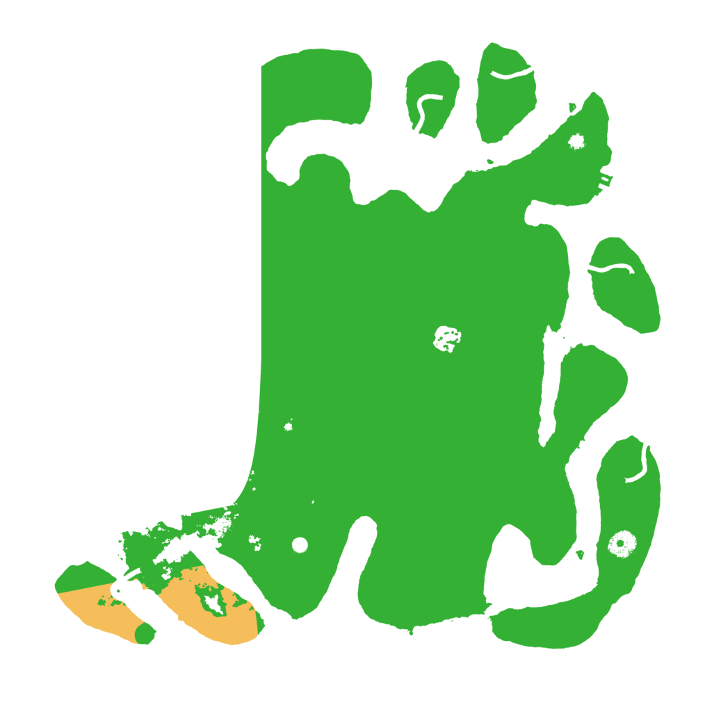 Biome Rust Map: Procedural Map, Size: 4000, Seed: 546236